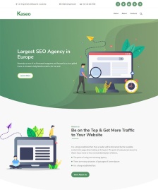 seo优化营销公司网站模板