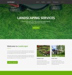 绿色花艺企业网站模板