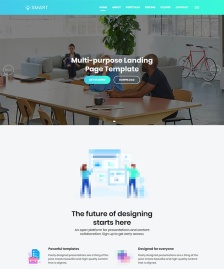 网站定制开发HTML5模板