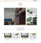 花草植物种植HTML5模板