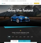 汽车经销商官网HTML5模板