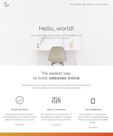 时尚家居设计公司HTML5模板