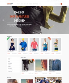 服装商城整站HTML5模板