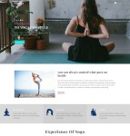 瑜伽训练爱好者网站模板