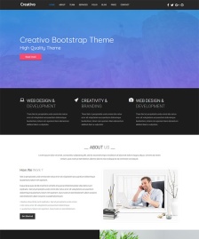 Creativo商务企业网站模板