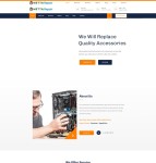 电子产品维修服务公司网站模板