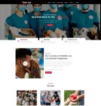 公益医疗服务组织HTML5网站模板