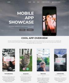 MOBILE手机响应式网站模板