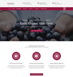 紫色葡萄种植网站模板