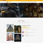印度宗教文化教育网站模板