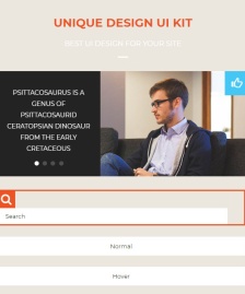 专业设计HTML5手机UI套件