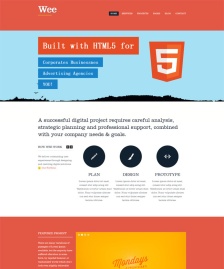 html5科技公司网站模板