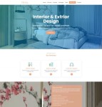 室内室外设计服务公司网站模板