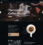 咖啡饮品店宣传网站模板
