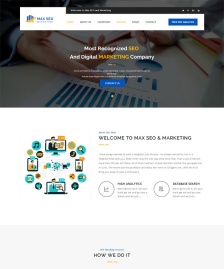 SEO优化企业HTML5模板