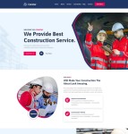 建筑项目服务行业公司网站模板