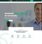 大学教育培训机构网站模板