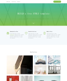 建筑工程设计展示企业模板