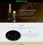 葡萄酒公司网站模板