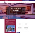 房屋别墅交易服务网站模板