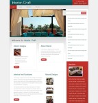 室内建筑师HTML网站模板