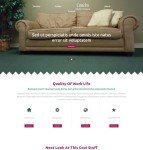 沙发家具行业网站模板