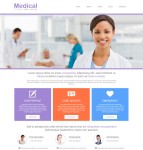 HTML医疗医院网站模板