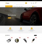 汽车配件生产销售公司网站模板