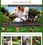 绿色园艺公司CSS网站模板