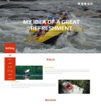划船比赛CSS网站模板