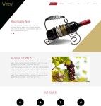 葡萄酒销售网站模板