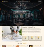 响应式西式餐厅餐馆美食网站模板