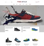 运动鞋网上销售HTML模板