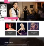 棉袄服装公司网站模板