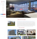 别墅设计案例HTML企业模板