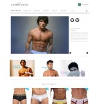 男士内裤品牌网站模板