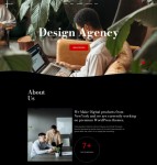 创意设计机构宣传服务网站模板