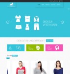 女性服装商城网站模板