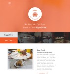 休闲饮品店CSS网站模板