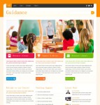国外教育教学网站模板