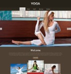 瑜伽健身会馆网站模板