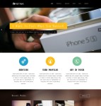 iPhone5S数码产品模板