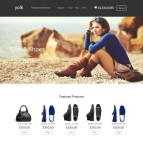 鞋包销售HTML网站模板