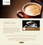 html5咖啡店主题模版
