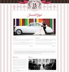 婚礼教堂HTML网站模板