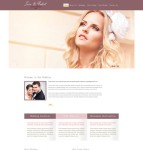 婚礼现场HTML5粉色模板