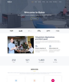 Bootstrap公司团队介绍模板