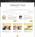 婚礼策划CSS网站模板