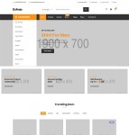 网上产品销售商店HTML5模板