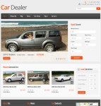 汽车销售css网站模板